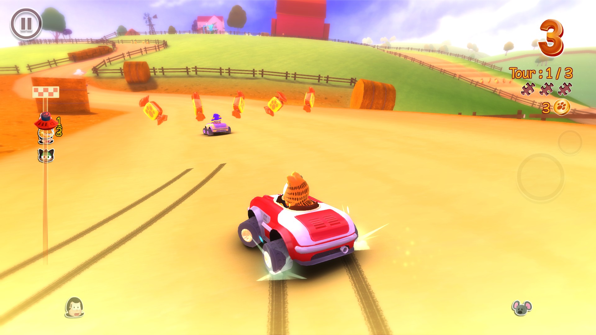 Garfield Kart Preview 3