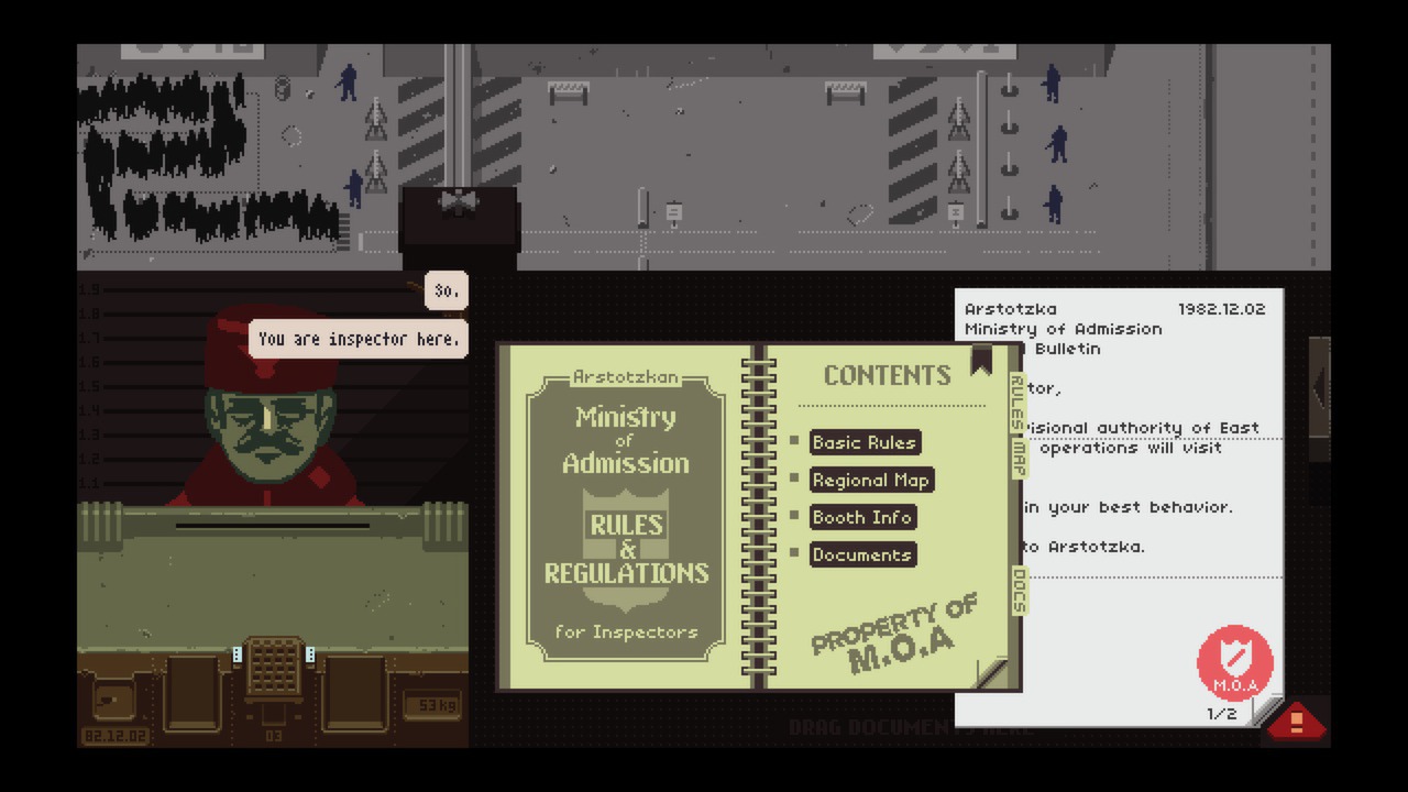 Papers, Please Preview 3