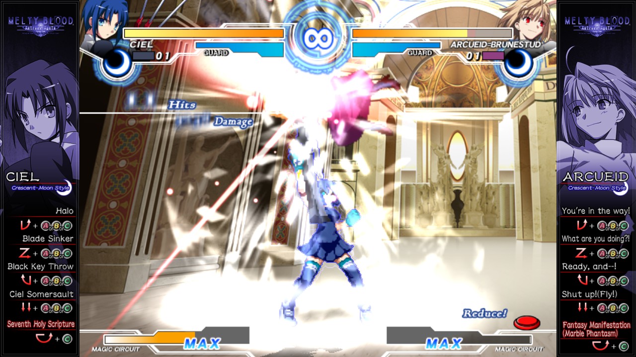 Melty Blood Actress Again Current Code Preview 2