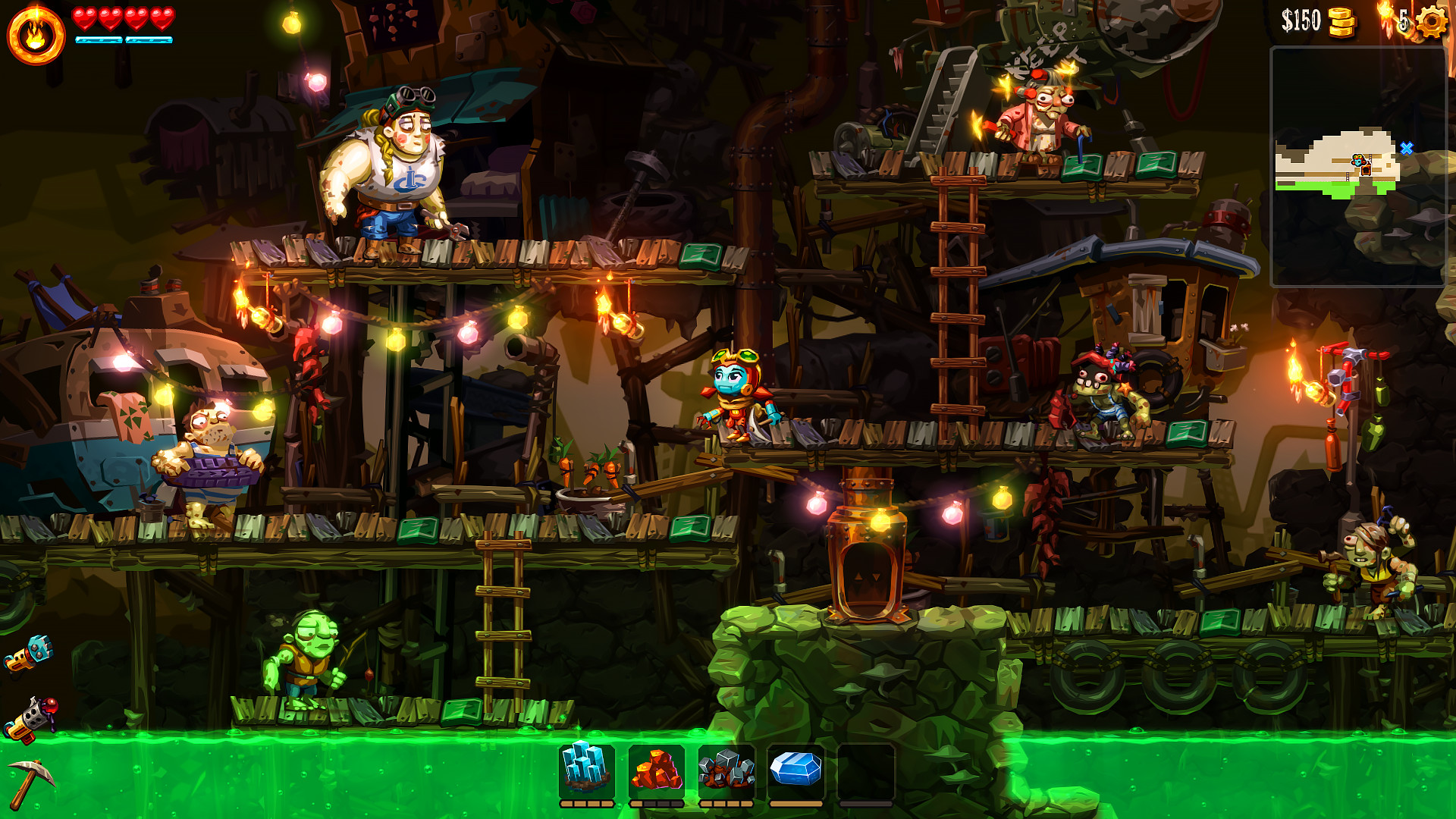 SteamWorld Dig 2 Preview 4