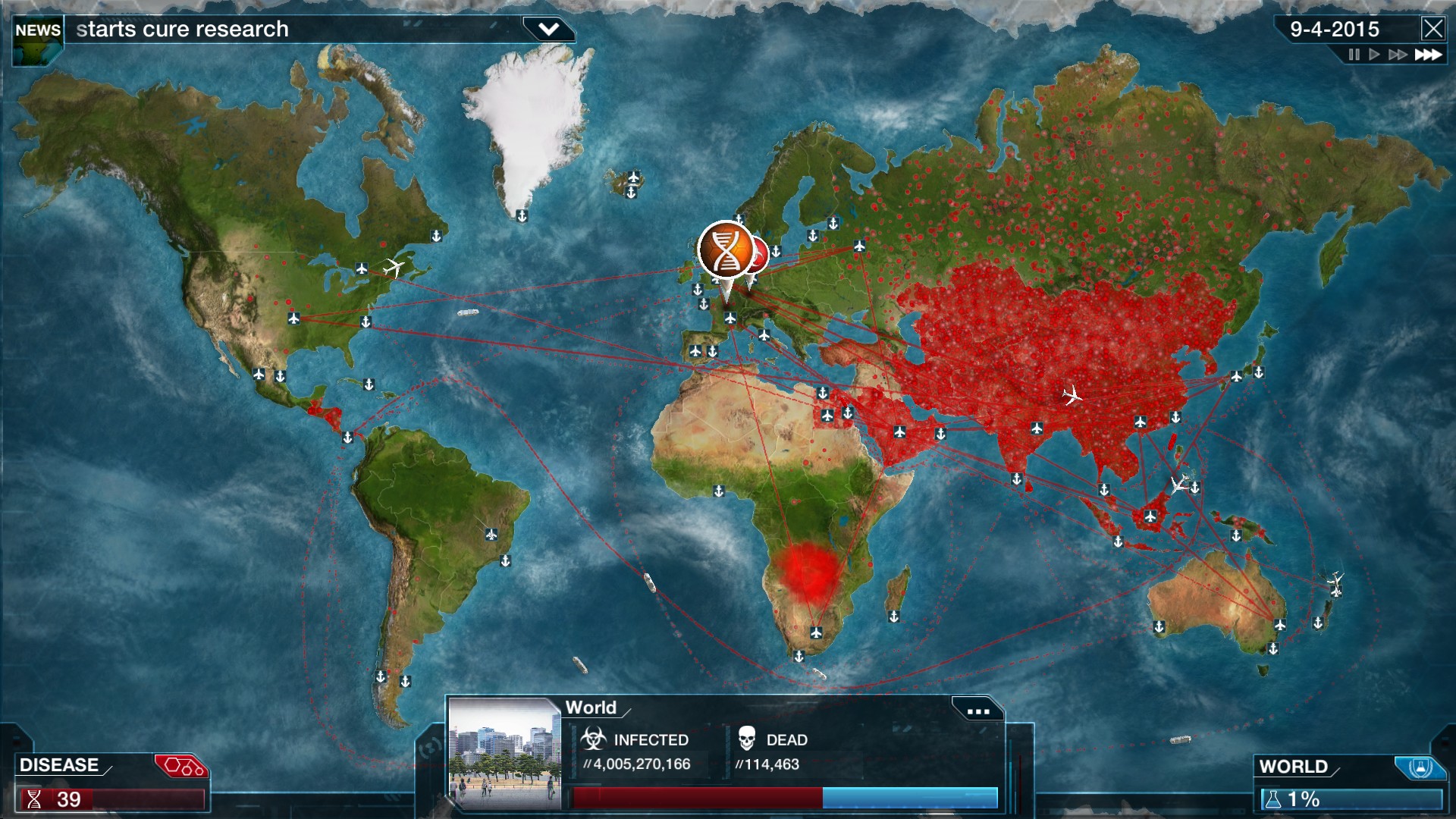 Plague Inc: Evolved Preview 1