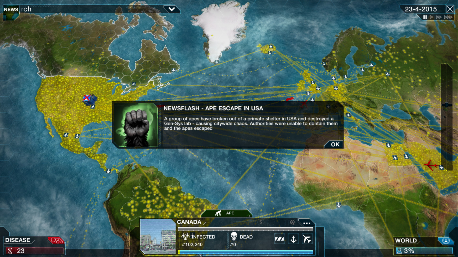 Plague Inc: Evolved Preview 5