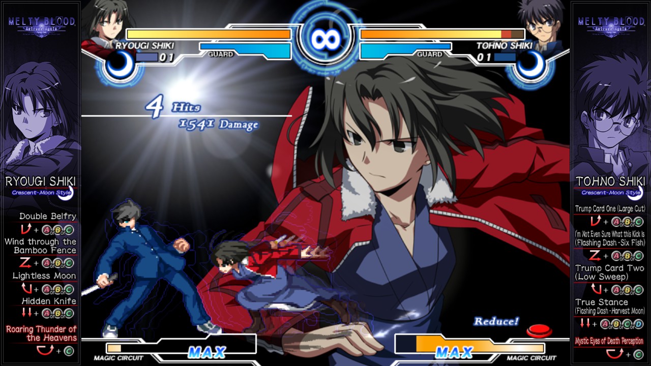 Melty Blood Actress Again Current Code Preview 4