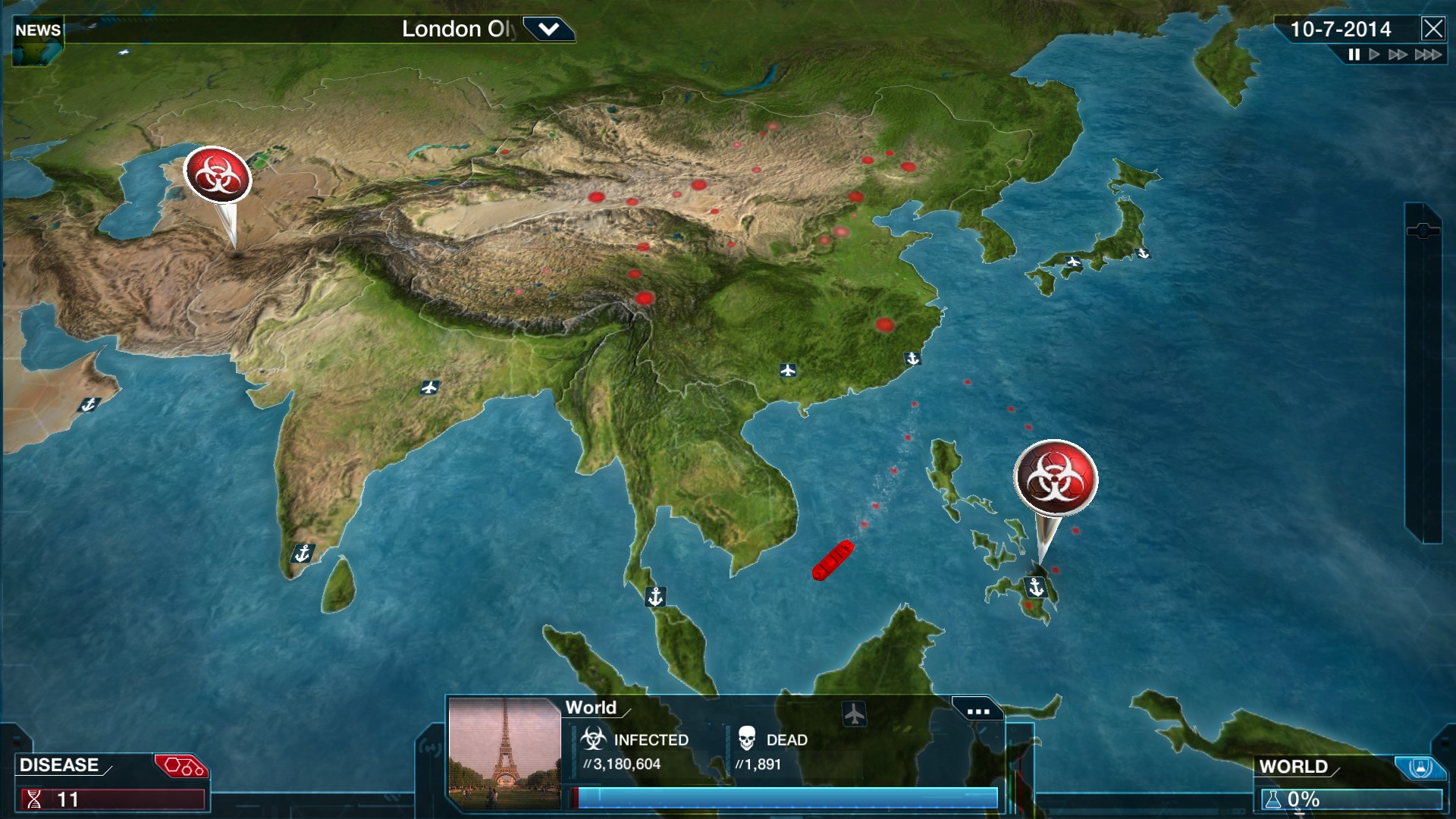 Plague Inc: Evolved Preview 3