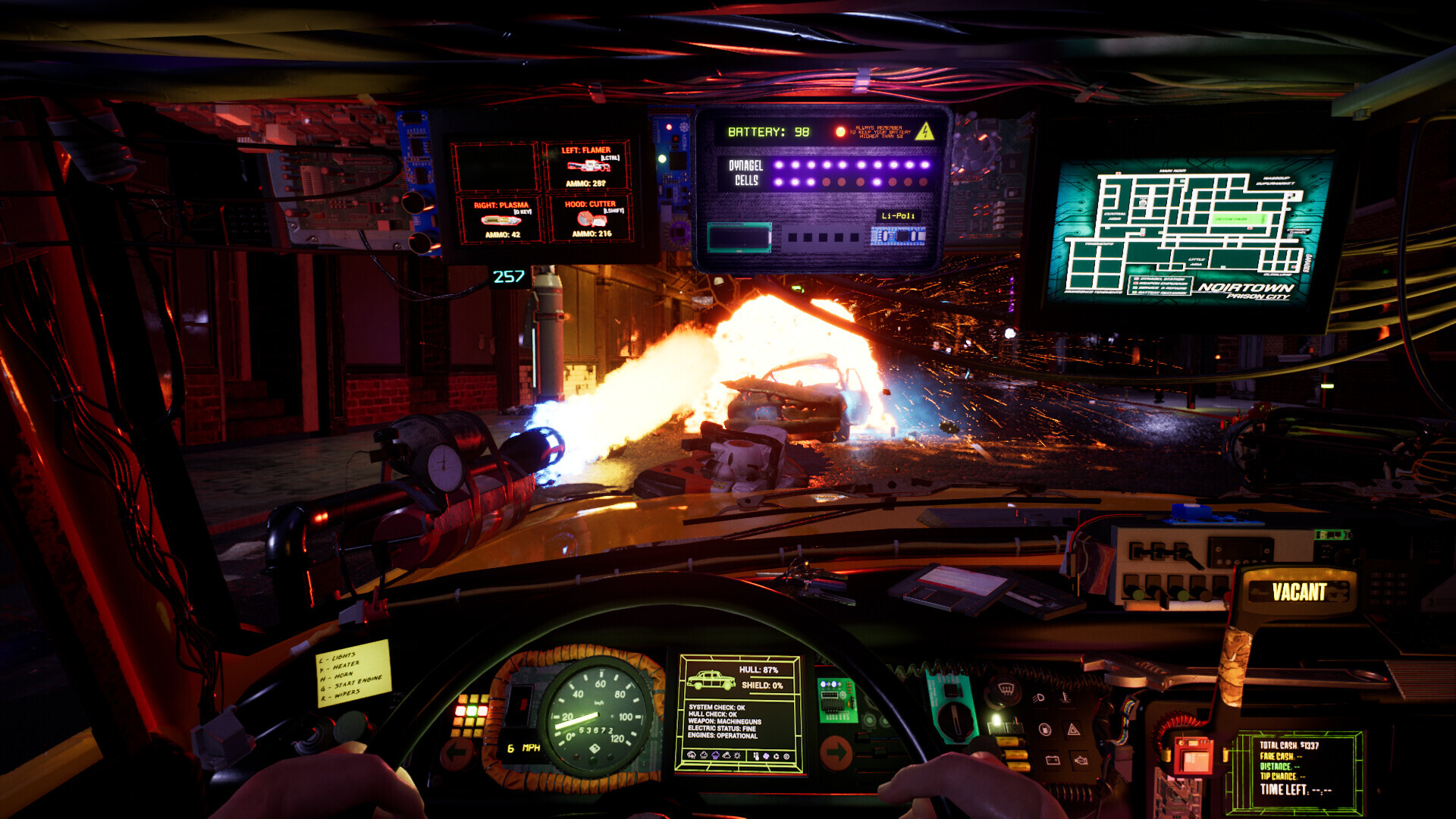 CyberTaxi: Lunatic Nights Preview 2