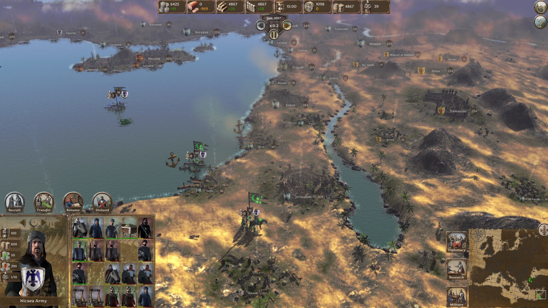 Knights of the Crusades Preview 5