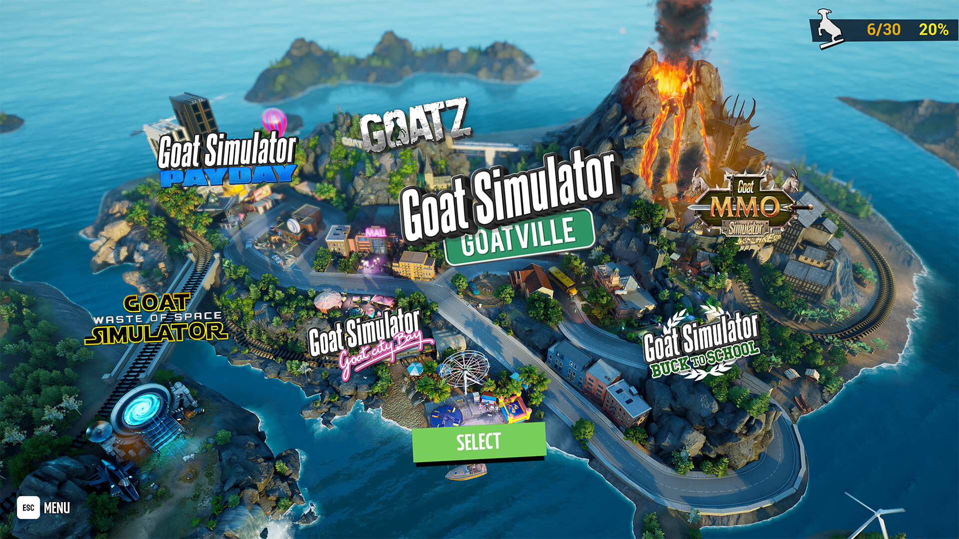 Goat Simulator: Remastered Preview 2