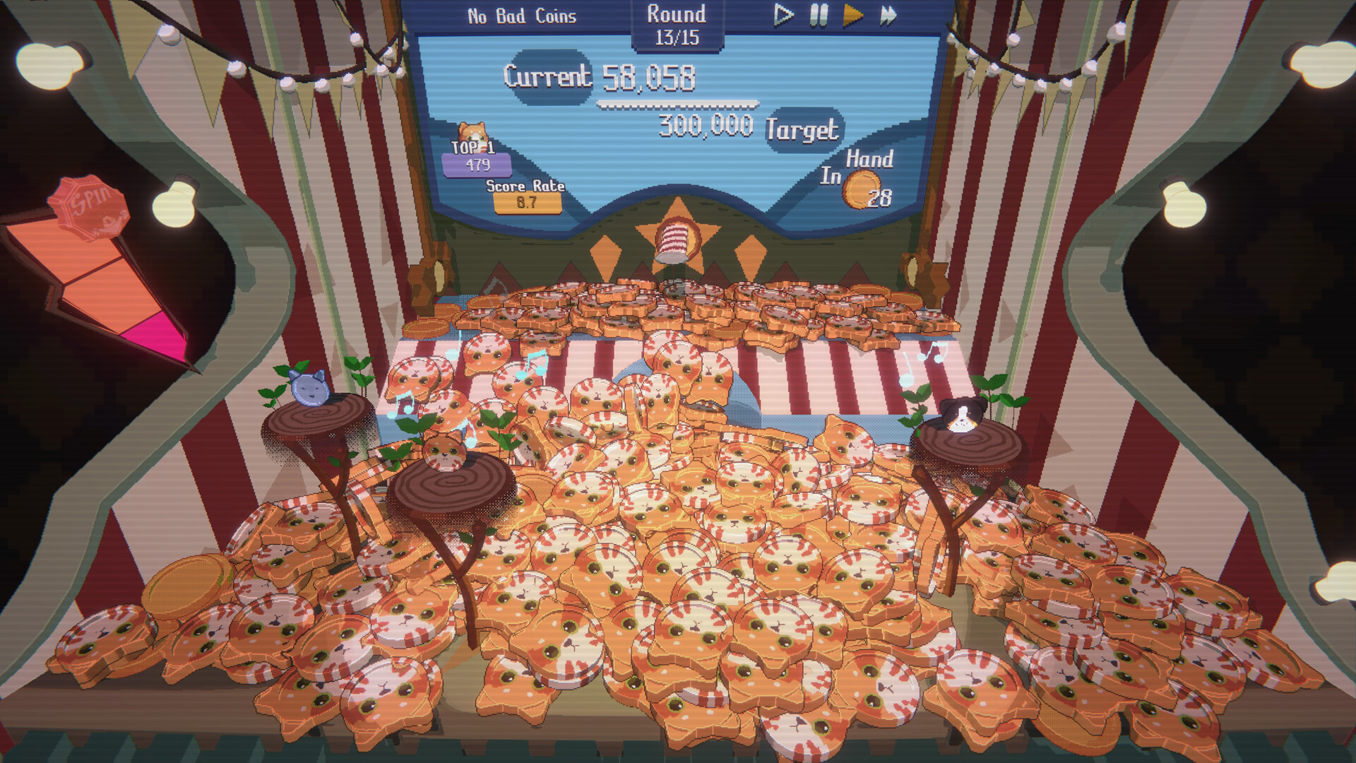 RACCOIN: Coin Pusher Roguelike Preview 3