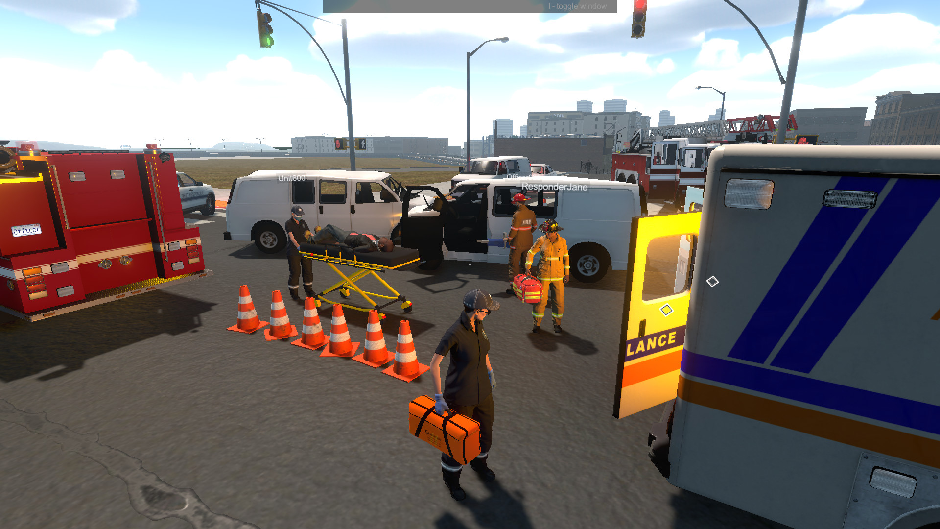 Flashing Lights — Police, Firefighting, Emergency Services (EMS) Simulator Preview 3